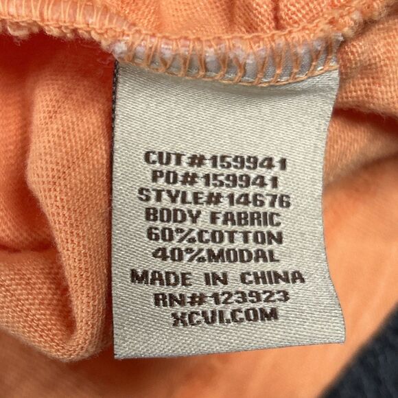 XCVI Sherwin Tank Top Womens XL Scoop Neck Orange Wearables Summer Lightweight - Picture 3 of 7